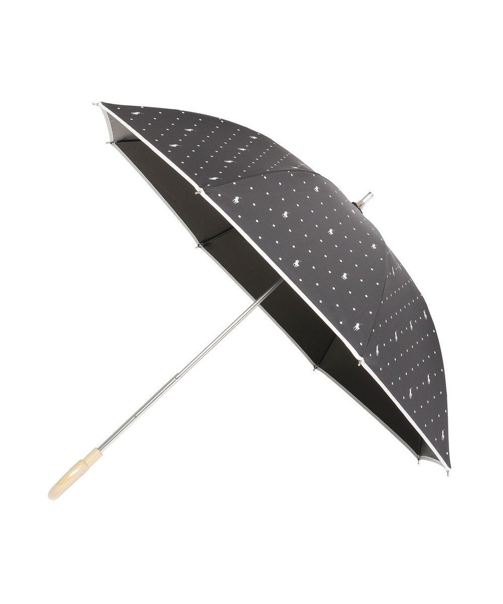 【ムーンバット/MOONBAT】のPOLO RALPH LAUREN(ポロ ラルフローレン)晴雨兼用日傘 ドット 長傘 遮光率100% 遮熱 UV 人気、トレンドファッション・服の通販 founy(ファニー) 　ファッション　Fashion　レディースファッション　Fashion for Women　レイングッズ・傘・晴雨兼用傘　Umbrellas & Rain Gear　アイビー　Ivy Pattern　傘　Umbrella, Parasol　ドット　Polka Dot, Dot Pattern　ニューヨーク　New York, NYC Style　パターン　Pattern, Design Print　日傘　Parasol, UV Umbrella　 other-1|ID: prp329100004616531 ipo3291000000033593610
