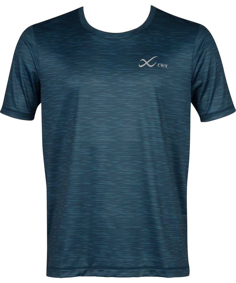 【シーダブリューエックス/CW-X / MEN】の【MEN】 CW-X アウター トップス 半袖 吸汗速乾 UVカット率90%以上 DLO135 /ワコール インテリア・キッズ・メンズ・レディースファッション・服の通販 founy(ファニー) 　ファッション　Fashion　メンズファッション　Fashion for Men　アウター　Men's Coats Outerwear　プリント　Print, Printed Pattern　半袖　Short Sleeve, Half Sleeve　ライトグレー|ID: prp329100004616968 ipo3291000000033653423
