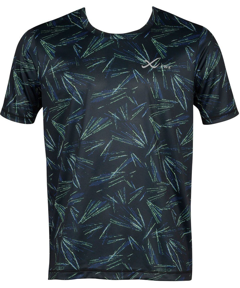 【シーダブリューエックス/CW-X / MEN】の【MEN】 CW-X アウター トップス 半袖 吸汗速乾 UVカット率90%以上 DLO135 /ワコール インテリア・キッズ・メンズ・レディースファッション・服の通販 founy(ファニー) ファッション Fashion メンズファッション Fashion for Men アウター Men's Coats Outerwear プリント Print, Printed Pattern 半袖 Short Sleeve, Half Sleeve ダークブラウン|ID: prp329100004616968 ipo3291000000034322176