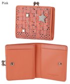 【ツモリチサト キャリー/tsumori chisato CARRY】のキラメッシュ 2つ折り財布 がま口 ミニ財布 ピンク|ID: prp329100004616971 ipo3291000000033076710