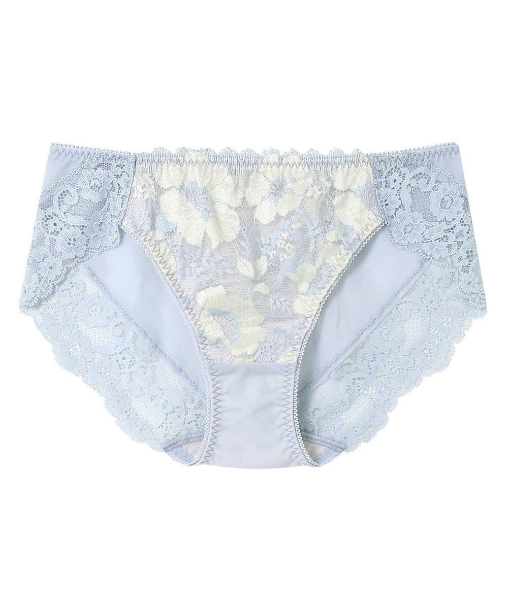 【アンフィ/AMPHI】のショーツ 【BRAGENIC ブラジェニック プラスタイプ】 BMI451とペア 吸汗速乾(後ろ身頃) アウターにひびきにくい(裾) PMI151 アンフィ/ワコール インテリア・キッズ・メンズ・レディースファッション・服の通販 founy(ファニー) 　ファッション　Fashion　レディースファッション　Fashion for Women　アウター　Coat / Outerwear Collection　アンダー　Underwear Essentials　ショーツ　Shorts, Short Pants　ストレッチ　Stretch, Stretchy Fabric　ストレート　Straight, Straight Cut　レース　Lace, Lace Fabric　ブルー|ID: prp329100004616990 ipo3291000000033632044