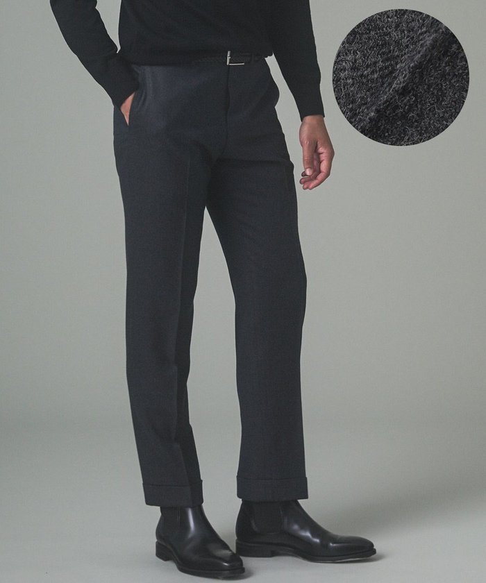 【五大陸/gotairiku / MEN】の【保温性/ストレッチ/シワになりにくい】サキソニーストレッチパンツ(ノータック) インテリア・キッズ・メンズ・レディースファッション・服の通販 founy(ファニー) https://founy.com/ ファッション Fashion メンズファッション Fashion for Men ボトムス Bottoms ストレッチ Stretch, Stretchy Fabric テーパード Tapered, Tapered Pants レギュラー Regular, Standard Fit 人気 Popular, Best Seller 冬 Winter / This Winter A/W・秋冬 Autumn/Winter |ID: prp329100004617608 ipo3291000000033563530