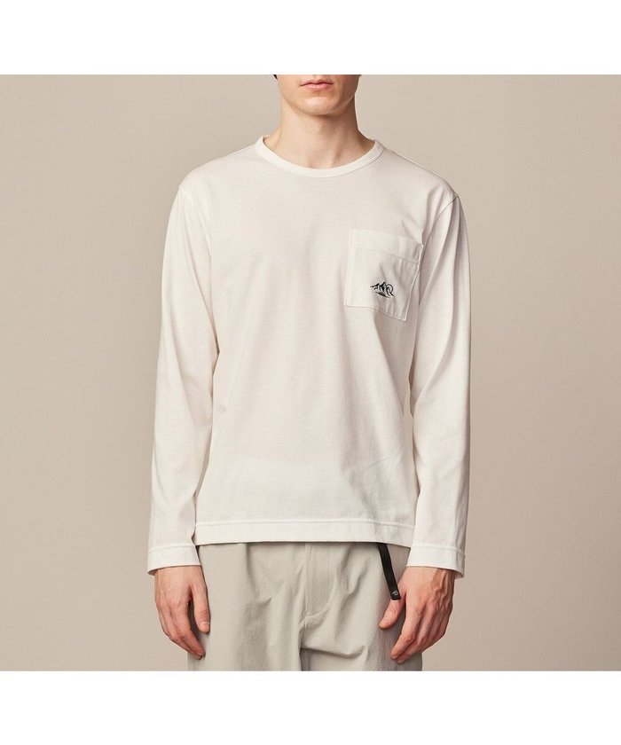 【ジョセフ アブード マウンテン/JOSEPH ABBOUD MOUNTAIN】の【リサイクルポリエステル使用】37.5リサイクル天竺 Tシャツ インテリア・キッズ・メンズ・レディースファッション・服の通販 founy(ファニー) https://founy.com/ ファッション Fashion レディースファッション Fashion for Women トップス・カットソー Cut & Sew Tops シャツ・ブラウス・オフィスカジュアル Elegant Blouses & Button-Ups ロングTシャツ・Tシャツ Longline T-Shirts & Tees カットソー・ベーシックTシャツ Cut-and-Sewn Tops / Stretch Tees & Basics カットソー Cut and Sewn Top ポケット Pocket, Pocket Detail A/W・秋冬 Autumn/Winter |ID: prp329100004617612 ipo3291000000033541467
