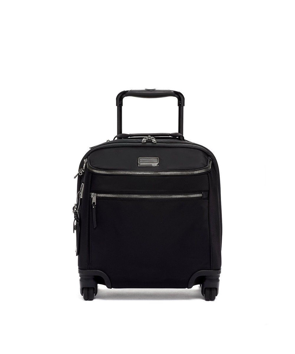 【トゥミ/TUMI】のレディス VOYAGEUR 「オックスフォード」コンパクト・キャリーオン インテリア・キッズ・メンズ・レディースファッション・服の通販 founy(ファニー) 　ファッション　Fashion　レディースファッション　Fashion for Women　スーツ　Business Suits & Workwear　アクセサリー　Fashion Accessories　コレクション　Collection, Seasonal Line　コンパクト　Compact, Small Size　センター　Center, Center Line　トラベル　Travel, Travel Gear　フロント　Front, Front Design　ポケット　Pocket, Pocket Detail　モバイル　Mobile, Smartphone　再入荷　Restock / Back in Stock　旅行　Travel　スーツケース キャリーケース　Suitcase / Carry Case　ビジネス 仕事 通勤　Business / Work / Commuting　BLACK/GUNMETAL|ID: prp329100004617619 ipo3291000000033089632