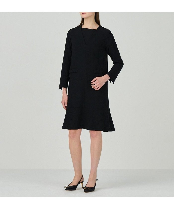 【グレース コンチネンタル/GRACE CONTINENTAL】のダブルクロスドレス インテリア・キッズ・メンズ・レディースファッション・服の通販 founy(ファニー) https://founy.com/ ファッション Fashion レディースファッション Fashion for Women ワンピース Dresses フォーマル・パーティードレス・結婚式用ドレス Elegant & Casual Dresses ジャケット Jacket, Outerwear セレモニー Ceremony ドレス Dress, One-Piece ハイネック High Neck, Mock Neck ポケット Pocket, Pocket Detail モチーフ Motif, Design Theme リボン Ribbon, Bow 夏 Summer S/S・春夏 SS, Spring/Summer, Warm Season A/W・秋冬 Autumn/Winter |ID: prp329100004617620 ipo3291000000033660527
