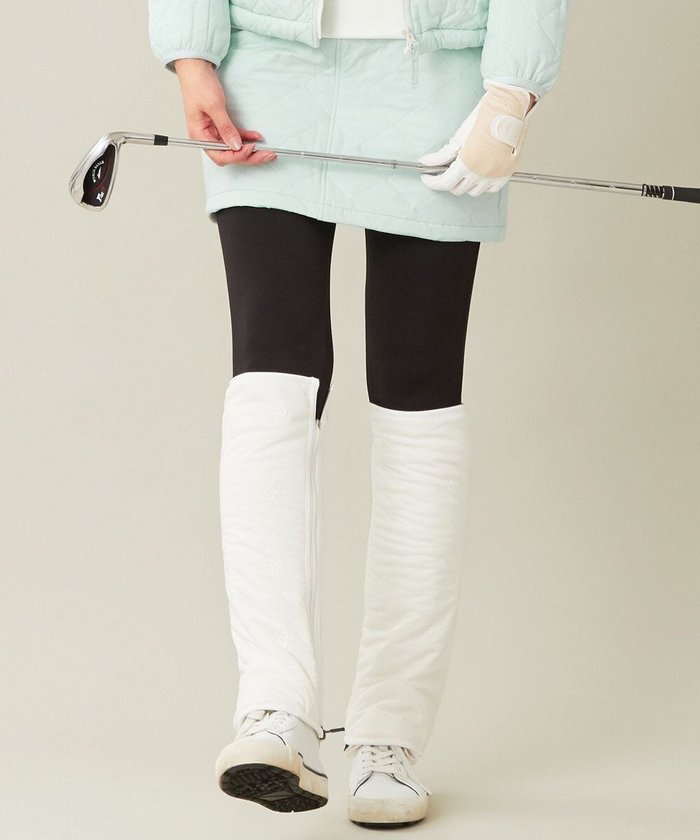 【23区 ゴルフ/NIJYUSANKU GOLF】の【WOMEN】タフタレッグウォーマー インテリア・キッズ・メンズ・レディースファッション・服の通販 founy(ファニー) https://founy.com/ ファッション Fashion レディースファッション Fashion for Women スポーツウェア Functional & Stylish Sportswear フィットネス用品・トレーニングアクセサリー Fitness Accessories / Sports Gear / Exercise Equipment キルティング Quilted, Quilting ゴルフ Golf スピンドル Spindle, Drawcord スポーツ Sports, Activewear タフタ Taffeta, Structured Fabric モチーフ Motif, Design Theme |ID: prp329100004617636 ipo3291000000033089964
