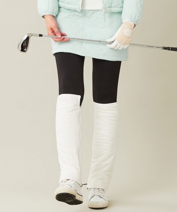 【23区 ゴルフ/NIJYUSANKU GOLF】の【WOMEN】タフタレッグウォーマー インテリア・キッズ・メンズ・レディースファッション・服の通販 founy(ファニー) https://founy.com/ ファッション Fashion レディースファッション Fashion for Women スポーツウェア Functional & Stylish Sportswear フィットネス用品・トレーニングアクセサリー Fitness Accessories / Sports Gear / Exercise Equipment キルティング Quilted, Quilting ゴルフ Golf スピンドル Spindle, Drawcord スポーツ Sports, Activewear タフタ Taffeta, Structured Fabric モチーフ Motif, Design Theme 再入荷 Restock / Back in Stock |ID: prp329100004617636 ipo3291000000033352886