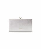 【トプカピ/TOPKAPI】の【TOPKAPI】シュリンクレザー パール がま口 長財布 シルバー|ID: prp329100004617641 ipo3291000000033296339
