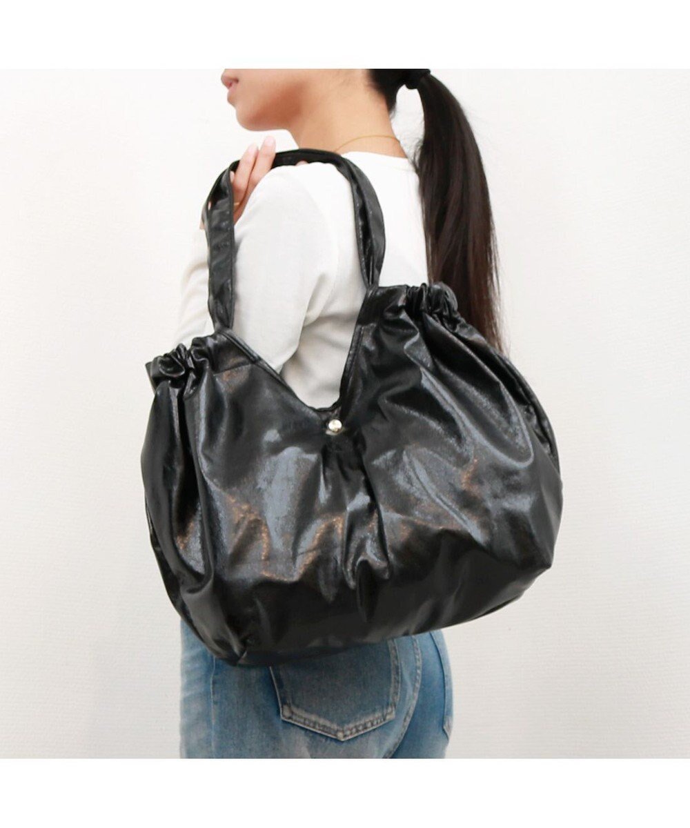 【アンビリオン/UNBILLION】のカシュカシュ cachecache / メタリックギャザーパッカブルトート 人気、トレンドファッション・服の通販 founy(ファニー) 　ファッション　Fashion　レディースファッション　Fashion for Women　バッグ　Bags　カラフル　Colorful Design　ギャザー　Gathered, Ruffled　ハンド　Hand, Handmade　ミックス　Mix, Mixed Style　モチーフ　Motif, Design Theme　再入荷　Restock / Back in Stock　おすすめ　Recommended / Our Picks　ビジネス 仕事 通勤　Business / Work / Commuting　 other-1|ID: prp329100004617658 ipo3291000000033481828