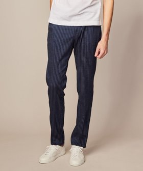 【ジョセフ アブード/JOSEPH ABBOUD / MEN】の【清涼/軽量/ストレッチ】ミックスリネンストライプ イージーパンツ 人気、トレンドファッション・服の通販 founy(ファニー) ファッション Fashion メンズファッション Fashion for Men ボトムス Bottoms 春 Spring 軽量 Lightweight, Ultra Light ジャケット Jacket, Outerwear ストライプ Stripe, Striped Pattern ストレッチ Stretch, Stretchy Fabric スピンドル Spindle, Drawcord リネン Linen, Linen Fabric S/S・春夏 SS, Spring/Summer, Warm Season 再入荷 Restock / Back in Stock 夏 Summer |ID:prp329100004618174