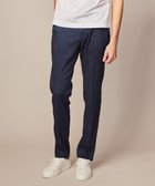 【ジョセフ アブード/JOSEPH ABBOUD / MEN】の【清涼/軽量/ストレッチ】ミックスリネンストライプ イージーパンツ 人気、トレンドファッション・服の通販 founy(ファニー) ファッション Fashion メンズファッション Fashion for Men ボトムス Bottoms 春 Spring 軽量 Lightweight, Ultra Light ジャケット Jacket, Outerwear ストライプ Stripe, Striped Pattern ストレッチ Stretch, Stretchy Fabric スピンドル Spindle, Drawcord リネン Linen, Linen Fabric S/S・春夏 SS, Spring/Summer, Warm Season 再入荷 Restock / Back in Stock 夏 Summer thumbnail ネイビー系1|ID: prp329100004618174 ipo3291000000033463238
