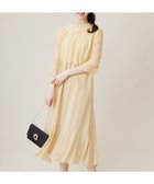 【エニィ スィス/any SiS】の【洗える】レーシーケープ ドレス 人気、トレンドファッション・服の通販 founy(ファニー) ファッション Fashion レディースファッション Fashion for Women ワンピース Dresses フォーマル・パーティードレス・結婚式用ドレス Elegant & Casual Dresses クラシカル Classical, Vintage-Inspired シフォン Chiffon, Lightweight Fabric ジョーゼット Georgette, Semi-Sheer Fabric スカラップ Scallop, Scalloped Edge スタンド Stand Collar, Upright Stand ドレス Dress, One-Piece レース Lace, Lace Fabric エレガント 上品 Elegant 楽ちん Easy Fit, Comfortable 洗える Machine Washable A/W・秋冬 Autumn/Winter thumbnail クリームイエロー|ID: prp329100004618184 ipo3291000000033531866