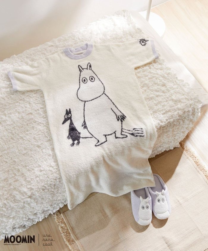 【ウンナナクール/une nana cool】の【MOOMIN × une nana cool 】なめらかふわふわワンピース インテリア・キッズ・メンズ・レディースファッション・服の通販 founy(ファニー) https://founy.com/ ファッション Fashion レディースファッション Fashion for Women ワンピース Dresses キャラクター Character, Licensed Characters コレクション Collection, Seasonal Line 切替 Switching, Contrast Panel なめらか Smooth, Silky Texture パジャマ Pajamas, Sleepwear おすすめ Recommended / Our Picks 夏 Summer |ID: prp329100004618198 ipo3291000000033441296