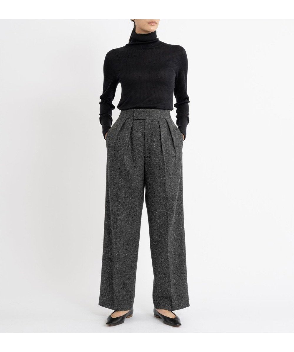 【23区/NIJYUSANKU】の【エステータ】シルクネップツイード パンツ 人気、トレンドファッション・服の通販 founy(ファニー) 　ファッション　Fashion　レディースファッション　Fashion for Women　パンツ　Pants & Trousers　イタリア　Italy　インポート　Imported Fashion　シルク　Silk, 100% Silk　ジャケット　Jacket, Outerwear　ストレート　Straight, Straight Cut　セットアップ　Set-Up, Coordinated Outfit　ツイル　Twist, Twisted Detail　ツイード　Twill, Twill Weave　ネップ　Nepp, Slub Yarn　バランス　Balance, Style Balance　A/W・秋冬　Autumn/Winter　冬　Winter / This Winter　おすすめ　Recommended / Our Picks　 other-1|ID: prp329100004618229 ipo3291000000033101744