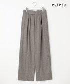 【23区/NIJYUSANKU】の【エステータ】シルクネップツイード パンツ 人気、トレンドファッション・服の通販 founy(ファニー) ファッション Fashion レディースファッション Fashion for Women パンツ Pants & Trousers イタリア Italy インポート Imported Fashion シルク Silk, 100% Silk ジャケット Jacket, Outerwear ストレート Straight, Straight Cut セットアップ Set-Up, Coordinated Outfit ツイル Twist, Twisted Detail ツイード Twill, Twill Weave ネップ Nepp, Slub Yarn バランス Balance, Style Balance A/W・秋冬 Autumn/Winter 冬 Winter / This Winter おすすめ Recommended / Our Picks thumbnail グレージュ系|ID: prp329100004618229 ipo3291000000033101746
