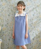 【組曲 / KIDS/KUMIKYOKU】の【110-140㎝】カーブカラー ワンピース 人気、トレンドファッション・服の通販 founy(ファニー) ファッション Fashion キッズファッション Fashion for Kids ワンピース Dresses おすすめ Recommended / Our Picks クラシカル Classical, Vintage-Inspired パール Pearl, Pearl Accent フォーマル Formal, Dressy ブロード Broadcloth, Fine Cotton リボン Ribbon, Bow エレガント 上品 Elegant 夏 Summer A/W・秋冬 Autumn/Winter thumbnail ブルー|ID: prp329100004618622 ipo3291000000033498704