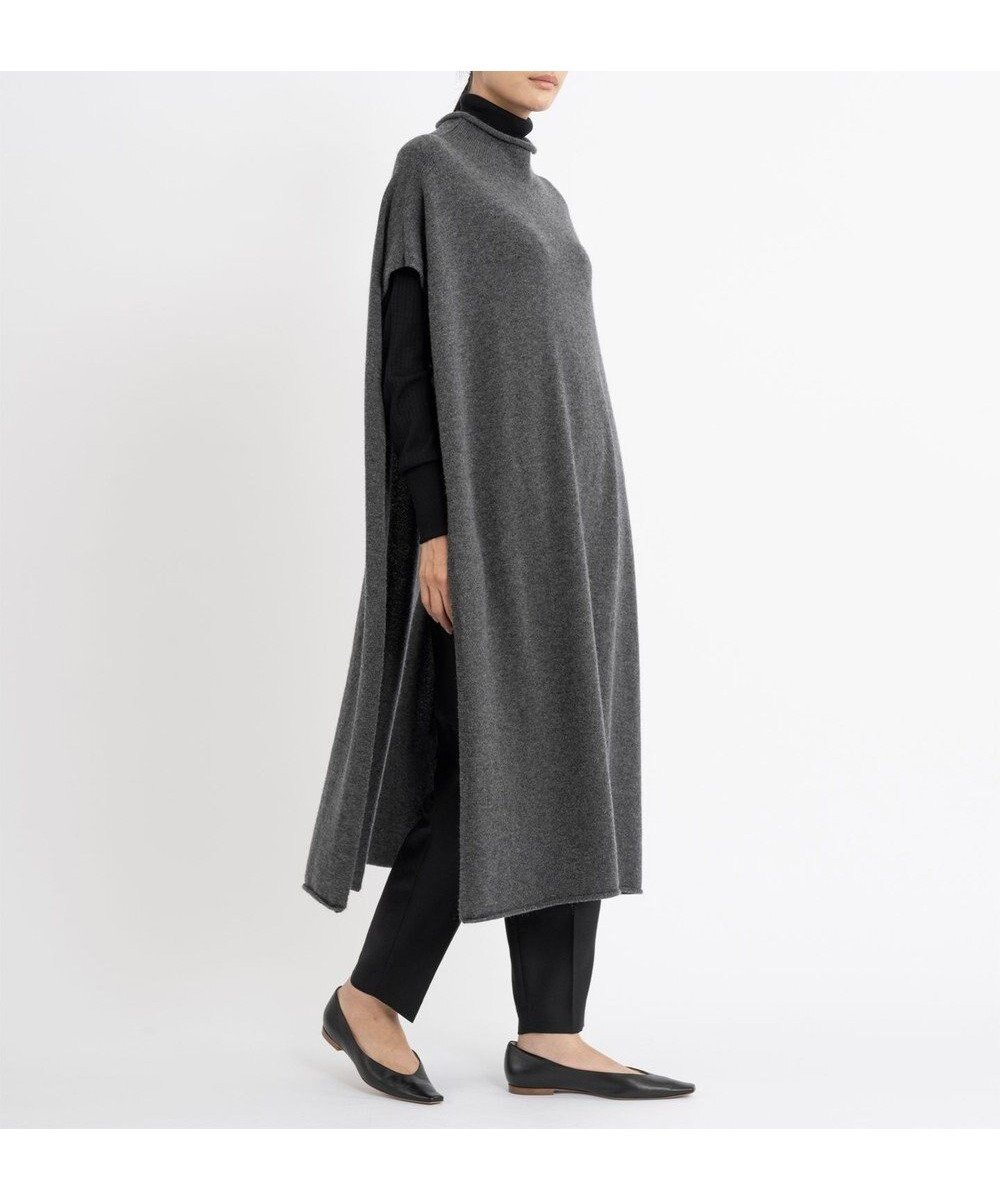 【23区/NIJYUSANKU】の【エステータ】マーセライズドウールカシミヤ ニットジレ インテリア・キッズ・メンズ・レディースファッション・服の通販 founy(ファニー) 　ファッション　Fashion　レディースファッション　Fashion for Women　アウター　Coat / Outerwear Collection　トップス・カットソー　Cut & Sew Tops　ニット　Knit Tops & Sweaters　ベスト&ジレ / 重ね着スタイル　Vests & Gilets　カットソー　Cut and Sewn Top　クラシック　Classic, Timeless Style　スタイリッシュ　Stylish, Fashionable　セーター　Sweater, Knitwear　フォルム　Silhouette, Form　ロング　Long, Long-Length　A/W・秋冬　Autumn/Winter　冬　Winter / This Winter　おすすめ　Recommended / Our Picks　グレー系|ID: prp329100004618816 ipo3291000000033117254