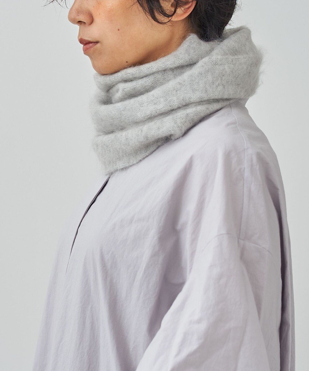 【アンドウール/AND WOOL】の【ファー加工】カシミヤ100%のスヌード インテリア・キッズ・メンズ・レディースファッション・服の通販 founy(ファニー) 　ファッション　Fashion　レディースファッション　Fashion for Women　マフラー・スヌード / 冬小物の定番　Scarves & Mufflers　ストール　Stole, Wrap　スヌード　Snood, Infinity Scarf　手編み　Hand-Knitted, Handmade Knit　マフラー　Scarf, Muffler　A/W・秋冬　Autumn/Winter　ギフト プレゼント　Gift / Present　グレー|ID: prp329100004619091 ipo3291000000033123161