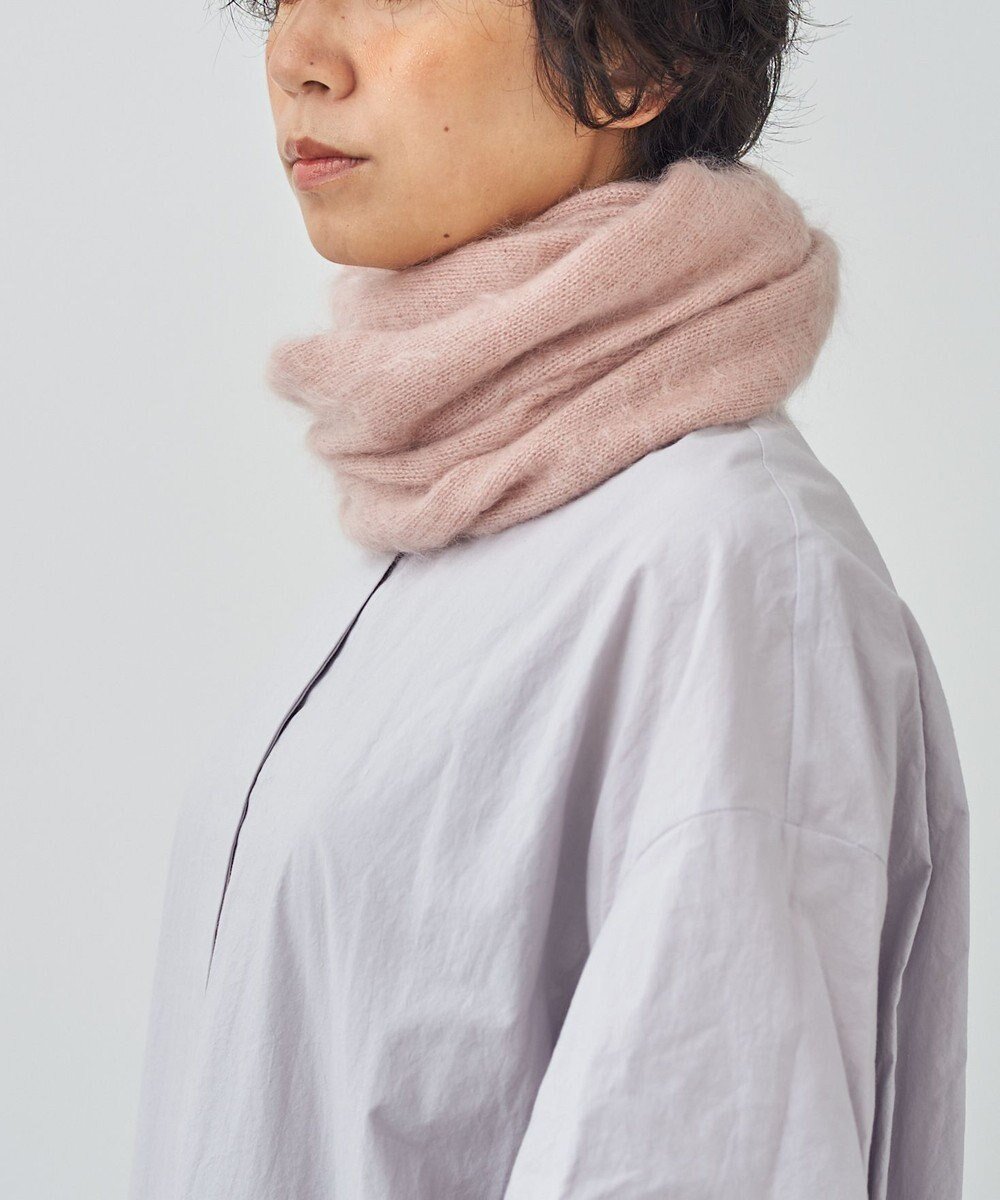 【アンドウール/AND WOOL】の【ファー加工】カシミヤ100%のスヌード インテリア・キッズ・メンズ・レディースファッション・服の通販 founy(ファニー) 　ファッション　Fashion　レディースファッション　Fashion for Women　マフラー・スヌード / 冬小物の定番　Scarves & Mufflers　ストール　Stole, Wrap　スヌード　Snood, Infinity Scarf　手編み　Hand-Knitted, Handmade Knit　マフラー　Scarf, Muffler　A/W・秋冬　Autumn/Winter　ギフト プレゼント　Gift / Present　ピンク|ID: prp329100004619091 ipo3291000000033123164