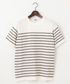 【ジョセフ アブード/JOSEPH ABBOUD / MEN】の【清涼感/ストレッチ/洗える】クールスキン ボーダーT ニット ダークブラウン系2|ID: prp329100004619183 ipo3291000000033384230