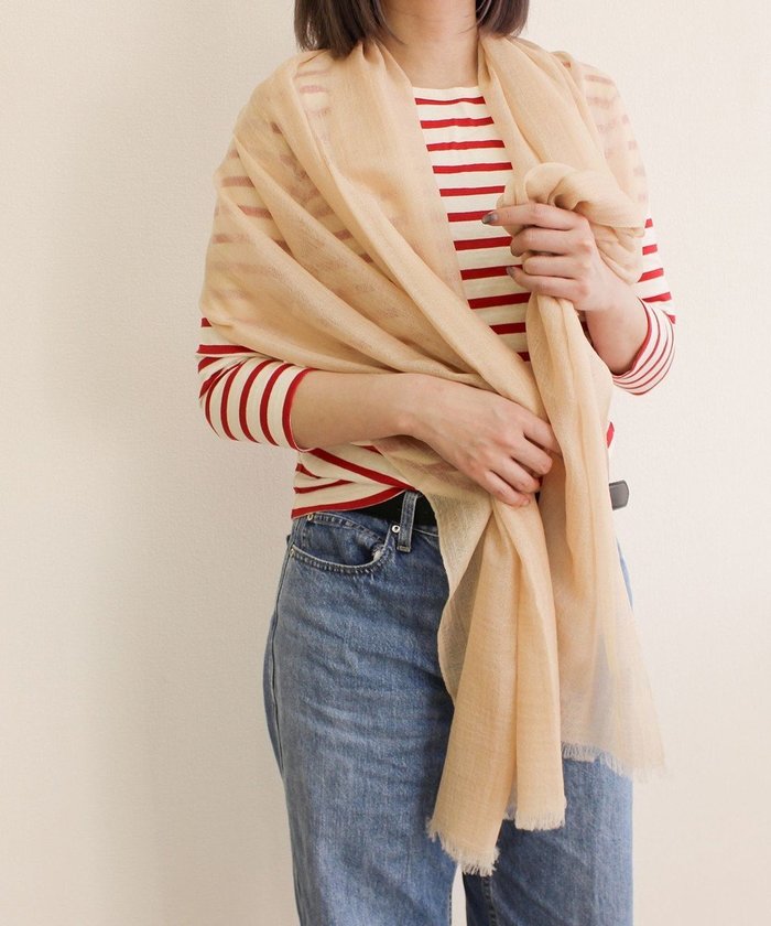 【オルクベット/ORuKuBET】のCHAMBRAY CASHMERE STOLE インテリア・キッズ・メンズ・レディースファッション・服の通販 founy(ファニー) https://founy.com/ ファッション Fashion レディースファッション Fashion for Women なめらか Smooth, Silky Texture ショール Shawl, Wrap ストール Stole, Wrap 夏 Summer S/S・春夏 SS, Spring/Summer, Warm Season A/W・秋冬 Autumn/Winter |ID: prp329100004619188 ipo3291000000033357177