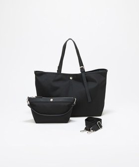 【トプカピ/TOPKAPI】 【Breath TOPKAPI】撥水 2way A4 トートバッグ / ミニポーチセット人気、トレンドファッション・服の通販 founy(ファニー) ファッション Fashion レディースファッション Fashion for Women バッグ Bags ポーチ&ミニバッグ Pouches & Mini Bags 新作・新入荷 New Arrivals / New In アシンメトリー Asymmetrical Style クール Cool, Chic ショルダー Shoulder, Shoulder Strap ポケット Pocket, Pocket Detail ポーチ Pouch, Small Case ラップ Wrap, Wrap Design 傘 Umbrella, Parasol 軽量 Lightweight, Ultra Light |ID:prp329100004619341