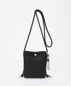 【トプカピ/TOPKAPI】の【Breath TOPKAPI】コードチャーム付き ミニショルダーバッグ / サコッシュ ブラック|ID: prp329100004619345 ipo3291000000033127362