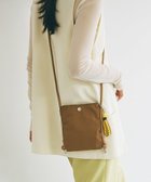 【トプカピ/TOPKAPI】の【Breath TOPKAPI】コードチャーム付き ミニショルダーバッグ / サコッシュ キャメル|ID: prp329100004619345 ipo3291000000033127363