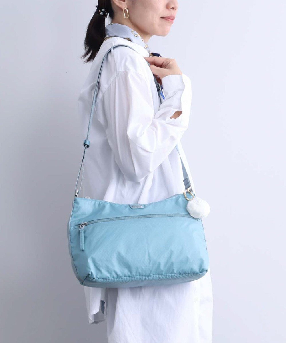 【エースバッグズアンドラゲッジ/ACE BAGS & LUGGAGE】のKanana project COLLECTION VYG ルフレ ショルダーバッグ 68343 カナナプロジェクト コレクション インテリア・キッズ・メンズ・レディースファッション・服の通販 founy(ファニー) 　ファッション　Fashion　レディースファッション　Fashion for Women　コレクション　Collection, Seasonal Line　シンプル　Simple, Minimal　トラベル　Travel, Travel Gear　トレンド　Trend, Trending Now　ポケット　Pocket, Pocket Detail　エレガント 上品　Elegant　傘　Umbrella, Parasol　軽量　Lightweight, Ultra Light　アクアブルー|ID: prp329100004619357 ipo3291000000033301992
