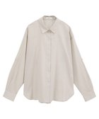 【アースミュージックアンドエコロジー/earth music&ecology】の【接触冷感】綿麻混ベーシックシャツ Beige|ID: prp329100004619387 ipo3291000000033490780