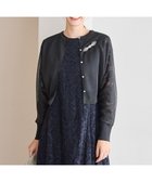 【23区/NIJYUSANKU】の【APPLAUDIR】グロッシードルマン カーディガン ブラック系|ID:prp329100004619393