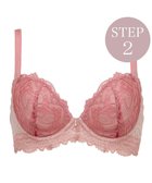 【ブラデリス ニューヨーク/BRADELIS New York】の【BRADELIS New York/ 育乳補整ブラ・STEP2 寄せる】ベルステップ2ブラ25A1 谷間を作ってキープ テラコッタ|ID: prp329100004619421 ipo3291000000033128066