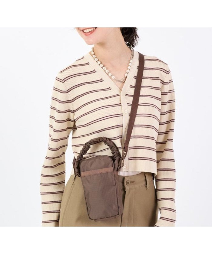 【レスポートサック/LeSportsac】のGH MINI PHONE XBODY/ダークチョコレート インテリア・キッズ・メンズ・レディースファッション・服の通販 founy(ファニー) https://founy.com/ ファッション Fashion レディースファッション Fashion for Women ギャザー Gathered, Ruffled 軽量 Lightweight, Ultra Light ショルダー Shoulder, Shoulder Strap シンプル Simple, Minimal 人気 Popular, Best Seller プリント Print, Printed Pattern ポケット Pocket, Pocket Detail ポシェット Pochette, Mini Bag ポーチ Pouch, Small Case 無地 Plain, Solid Color 新作・新入荷 New Arrivals / New In スマホケース Smartphone Case |ID: prp329100004619448 ipo3291000000033128191