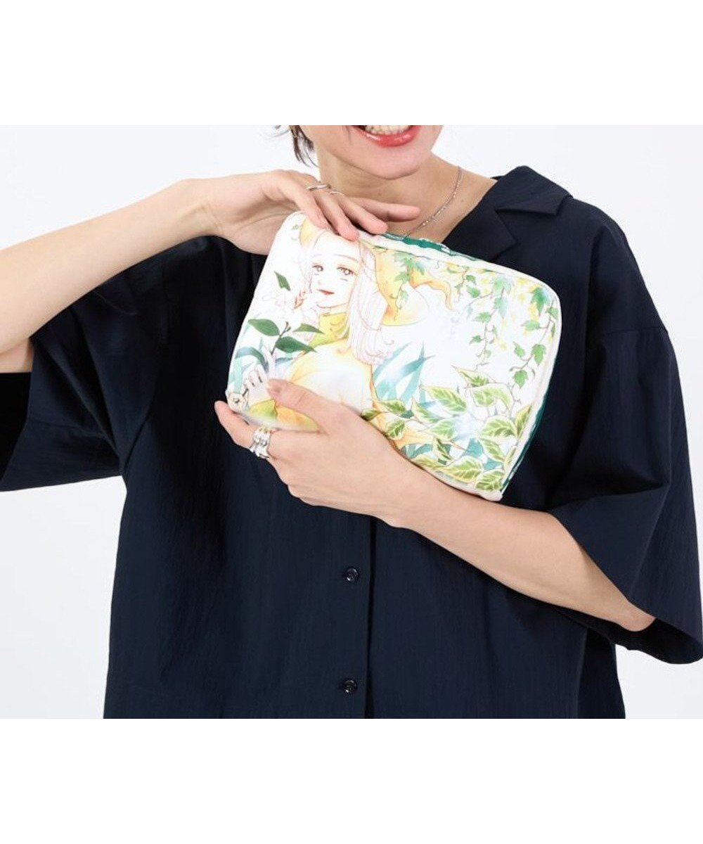 【レスポートサック/LeSportsac】の【天使なんかじゃない】EXTRA LARGE RECTANGULAR COSMETIC/ビリーブインユアセルフ 人気、トレンドファッション・服の通販 founy(ファニー) 　ファッション　Fashion　レディースファッション　Fashion for Women　ミニ財布・二つ折り財布　Wallets & Card Cases　ポーチ&ミニバッグ　Pouches & Mini Bags　スペシャル　Special, Limited Edition　財布　Wallet, Purse　雑誌　Magazine, Fashion Magazine　ダブル　Double, Double-Breasted　トラベル　Travel, Travel Gear　手帳　Planner, Notebook　プリント　Print, Printed Pattern　ポケット　Pocket, Pocket Detail　ポーチ　Pouch, Small Case　おすすめ　Recommended / Our Picks　旅行　Travel　 other-1|ID: prp329100004619496 ipo3291000000033128387