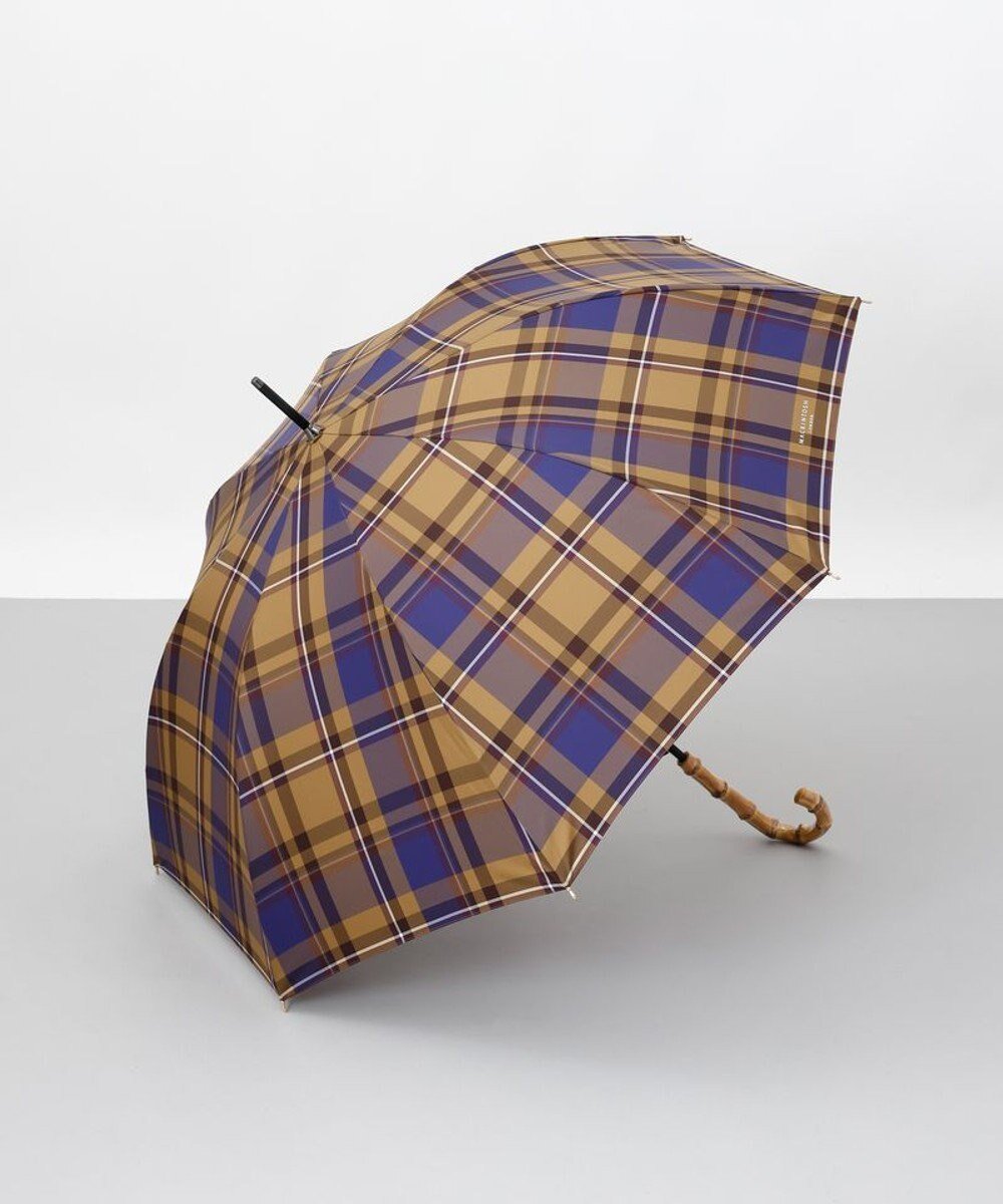 【アウロラ/AURORA】の【MACKINTOSH LONDON(マッキントッシュ ロンドン)】先染めチェック雨傘(長傘) インテリア・キッズ・メンズ・レディースファッション・服の通販 founy(ファニー) ファッション Fashion レディースファッション Fashion for Women レイングッズ・傘・晴雨兼用傘 Umbrellas & Rain Gear クラシカル Classical, Vintage-Inspired チェック Check, Plaid, Tartan ツイル Twist, Twisted Detail バンブー Bamboo, Bamboo Material ロンドン London Style, British Inspired 傘 Umbrella, Parasol イエローオーカー|ID: prp329100004619557 ipo3291000000034199605