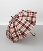 【アウロラ/AURORA】の【MACKINTOSH LONDON(マッキントッシュ ロンドン)】先染めチェック雨傘(長傘) 人気、トレンドファッション・服の通販 founy(ファニー) ファッション Fashion レディースファッション Fashion for Women レイングッズ・傘・晴雨兼用傘 Umbrellas & Rain Gear クラシカル Classical, Vintage-Inspired チェック Check, Plaid, Tartan ツイル Twist, Twisted Detail バンブー Bamboo, Bamboo Material ロンドン London Style, British Inspired 傘 Umbrella, Parasol thumbnail ブラウン|ID: prp329100004619557 ipo3291000000034199607