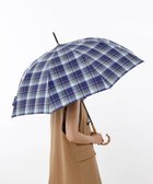 【アウロラ/AURORA】の【MACKINTOSH LONDON(マッキントッシュ ロンドン)】先染めチェック雨傘(長傘) 人気、トレンドファッション・服の通販 founy(ファニー) ファッション Fashion レディースファッション Fashion for Women レイングッズ・傘・晴雨兼用傘 Umbrellas & Rain Gear クラシカル Classical, Vintage-Inspired チェック Check, Plaid, Tartan ツイル Twist, Twisted Detail バンブー Bamboo, Bamboo Material ロンドン London Style, British Inspired 傘 Umbrella, Parasol thumbnail ネイビー|ID: prp329100004619557 ipo3291000000036293461