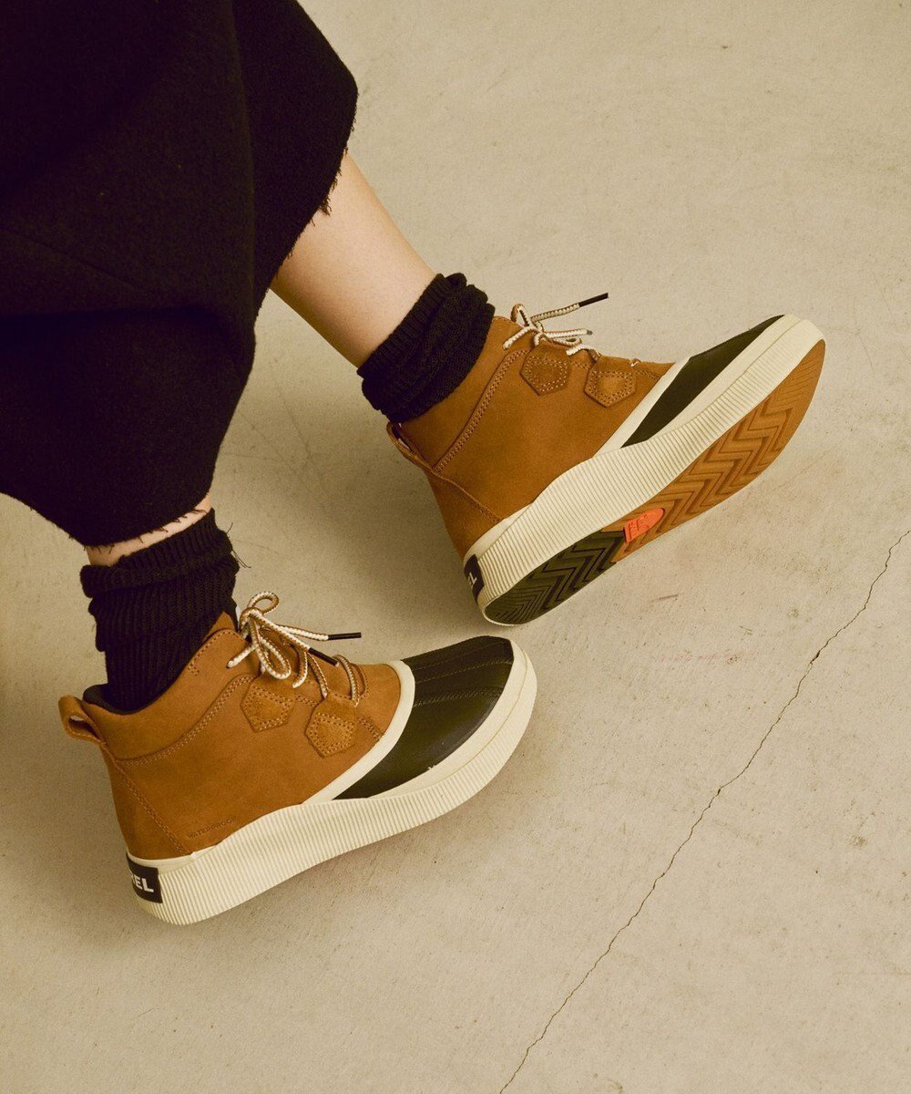【ソレル/SOREL】のアウトアンドアバウト4クラシック ウォータープルーフ インテリア・キッズ・メンズ・レディースファッション・服の通販 founy(ファニー) 　ファッション　Fashion　レディースファッション　Fashion for Women　ウォーター　Water　クラシック　Classic, Timeless Style　ラバー　Rubber, Rubber Sole　再入荷　Restock / Back in Stock　A/W・秋冬　Autumn/Winter　Taffy, Black|ID: prp329100004619748 ipo3291000000033132038