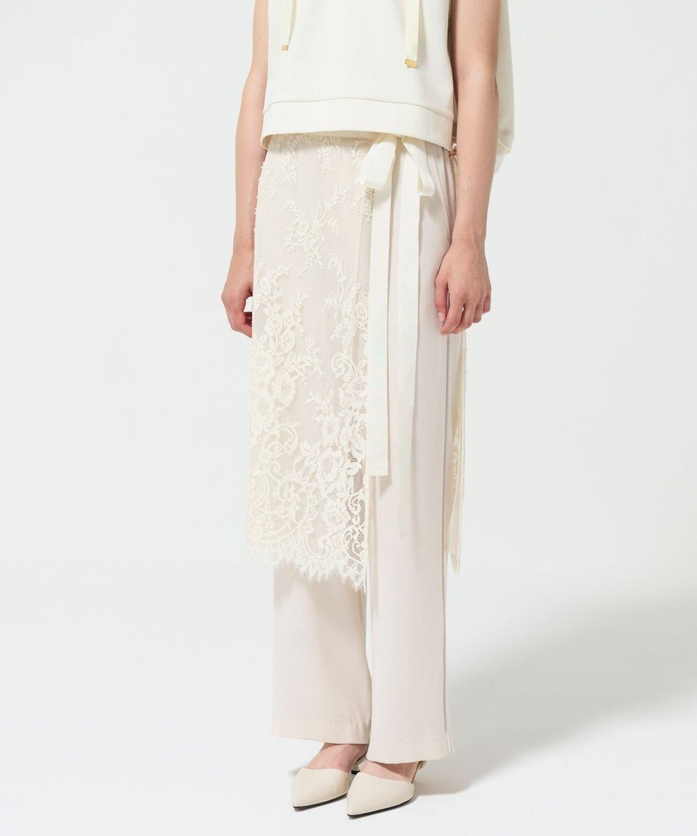 【グレース コンチネンタル/GRACE CONTINENTAL】のレースオーバースカート インテリア・キッズ・メンズ・レディースファッション・服の通販 founy(ファニー) ファッション Fashion レディースファッション Fashion for Women スカート Skirts スカラップ Scallop, Scalloped Edge チュール Tulip, Tulip Motif デニム Denim, Jeans Material トレンド Trend, Trending Now ベーシック Basic, Essential レース Lace, Lace Fabric ロマンティック Romantic, Feminine Style 今季 This Season, Current Season 夏 Summer S/S・春夏 SS, Spring/Summer, Warm Season A/W・秋冬 Autumn/Winter キナリ|ID: prp329100004619783 ipo3291000000034410823