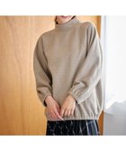 【エニィファム/any FAM】の【洗濯機可能】リブ起毛モックネックプルオーバー モカ|ID: prp329100004620302 ipo3291000000033140211