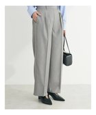 【グリーンパークス/Green Parks】のパイピングサイドラインワイドパンツ Gray|ID: prp329100004620360 ipo3291000000034285237