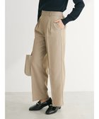 【グリーンパークス/Green Parks】のパイピングサイドラインワイドパンツ Beige|ID: prp329100004620360 ipo3291000000034285238