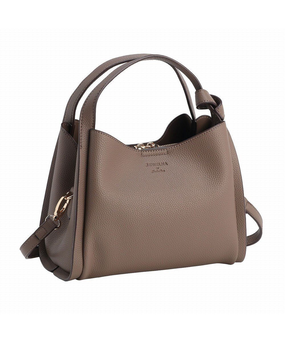 【エースバッグズアンドラゲッジ/ACE BAGS & LUGGAGE】のJEWELNA by Jewelna Rose アオリハンドバッグ 16284 ジュエルナローズ インテリア・キッズ・メンズ・レディースファッション・服の通販 founy(ファニー) 　ファッション　Fashion　レディースファッション　Fashion for Women　バッグ　Bags　ショルダー　Shoulder, Shoulder Strap　財布　Wallet, Purse　フェイクレザー　Faux Leather, PU Leather　マグネット　Magnet, Magnetic Closure　リュック　Backpack, Rucksack　再入荷　Restock / Back in Stock　スーツケース キャリーケース　Suitcase / Carry Case　グレージュ|ID: prp329100004620419 ipo3291000000033143651