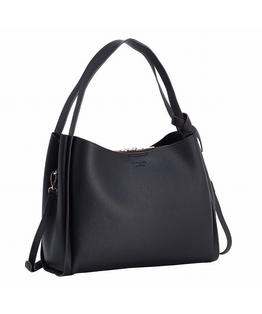 【エースバッグズアンドラゲッジ/ACE BAGS & LUGGAGE】のJEWELNA by Jewelna Rose アオリトートバッグ A4 16285 ジュエルナローズ インテリア・キッズ・メンズ・レディースファッション・服の通販 founy(ファニー) ファッション Fashion レディースファッション Fashion for Women バッグ Bags ショルダー Shoulder, Shoulder Strap 財布 Wallet, Purse フェイクレザー Faux Leather, PU Leather マグネット Magnet, Magnetic Closure リュック Backpack, Rucksack 再入荷 Restock / Back in Stock スーツケース キャリーケース Suitcase / Carry Case ブラック|ID: prp329100004620426 ipo3291000000035192025