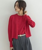 【組曲/KUMIKYOKU】のクルミボタン ニットカーディガン 人気、トレンドファッション・服の通販 founy(ファニー) ファッション Fashion レディースファッション Fashion for Women トップス・カットソー Cut & Sew Tops ニット Knit Tops & Sweaters カーディガン・羽織り Layered Style Cardigans アンサンブル Ensemble Set インナー Innerwear 秋 Autumn カーディガン Cardigan, Knitwear シンプル Simple, Minimal ジャケット Jacket, Outerwear ストレッチ Stretch, Stretchy Fabric ドッキング Docking, Mixed Material 定番 Standard, Basic Item ボックス Boxy, Box Shape 半袖 Short Sleeve, Half Sleeve A/W・秋冬 Autumn/Winter 夏 Summer エレガント 上品 Elegant thumbnail レッド系|ID: prp329100004620441 ipo3291000000033824765