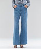 【ベイジ,/BEIGE,】の【洗える・Oggi 11月号掲載】NAVIGLIO / フレアシルエットデニムパンツ L.Indigo|ID: prp329100004620450 ipo3291000000033143906