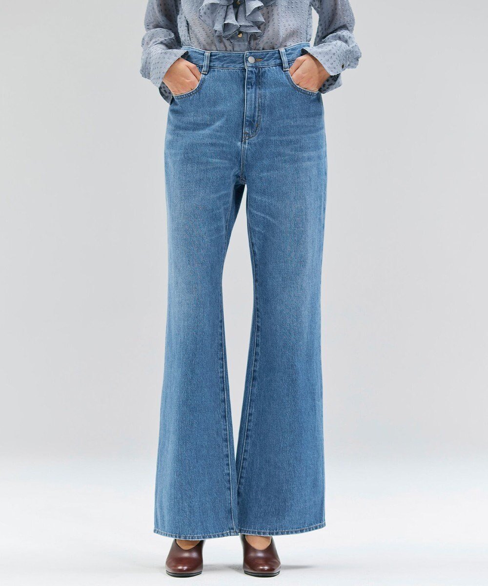 【ベイジ,/BEIGE,】の【洗える・Oggi 11月号掲載】NAVIGLIO / フレアシルエットデニムパンツ インテリア・キッズ・メンズ・レディースファッション・服の通販 founy(ファニー) 雑誌掲載アイテム Magazine Picks & Fashion Features ファッション雑誌 Fashion Magazines オッジ Oggi ファッション Fashion レディースファッション Fashion for Women パンツ Pants & Trousers デニムパンツ・ジーンズ・美脚デニム Denim Jeans & Pants インディゴ Indigo Denim 洗える Machine Washable クラシック Classic, Timeless Style 11月号 November Issue シューズ Shoes, Footwear ジャケット Jacket, Outerwear 雑誌 Magazine, Fashion Magazine デニム Denim, Jeans Material フィット Fit, Slim Fit フラット Flat, Flat Shoes フレア Flare, Flared リラックス Relax, Relaxed Fit A/W・秋冬 Autumn/Winter S/S・春夏 SS, Spring/Summer, Warm Season 夏 Summer エレガント 上品 Elegant L.Indigo|ID: prp329100004620450 ipo3291000000033143906