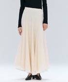 【ベイジ,/BEIGE,】のPINE / ウールレイヤードフレアスカート Ecru|ID: prp329100004620453 ipo3291000000033143941