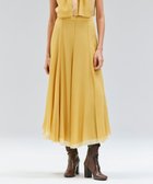 【ベイジ,/BEIGE,】のPINE / ウールレイヤードフレアスカート Mustard|ID: prp329100004620453 ipo3291000000033143942