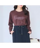 【フェルゥ/Feroux】のレタード カットソー 人気、トレンドファッション・服の通販 founy(ファニー) ファッション Fashion レディースファッション Fashion for Women トップス・カットソー Cut & Sew Tops シャツ・ブラウス・オフィスカジュアル Elegant Blouses & Button-Ups ロングTシャツ・Tシャツ Longline T-Shirts & Tees カットソー・ベーシックTシャツ Cut-and-Sewn Tops / Stretch Tees & Basics インナー Innerwear カットソー Cut and Sewn Top セットアップ Set-Up, Coordinated Outfit フェミニン Feminine, Girly フレンチ French, French Style プリント Print, Printed Pattern 夏 Summer 春 Spring S/S・春夏 SS, Spring/Summer, Warm Season A/W・秋冬 Autumn/Winter thumbnail ダークブラウン系|ID: prp329100004620475 ipo3291000000033144144
